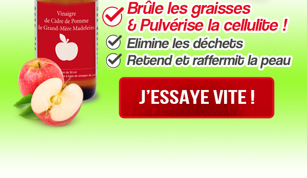 Unique au monde, le vinaigre de cidre brule graisses